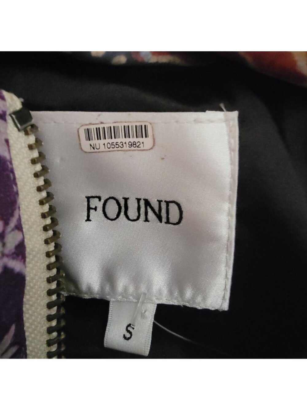 Free People Found Multi Print Garden Puffer Jacket Vintage Patchwork Womens S - Picture 11 of 11